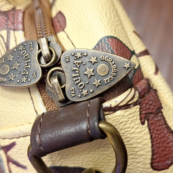 🍄 Mushroom/ouija board/crystal ball/chalice mystical round purse! - Picture 3 of 16